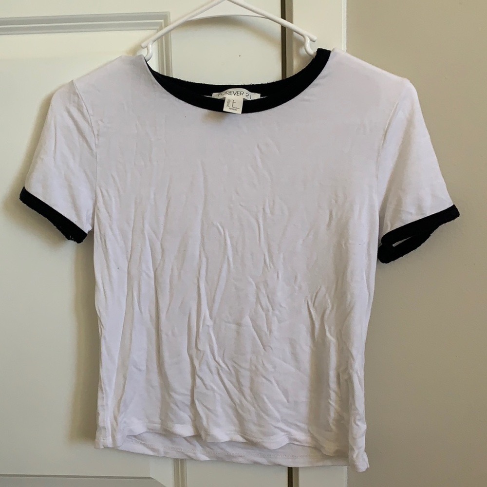 forever 21 ringer tee